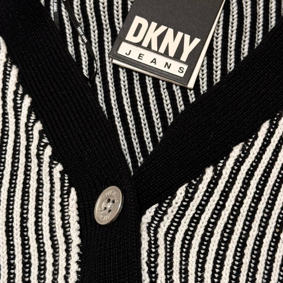 DKNY Jeans Knit Cardigan BNWT - Picture 3 of 5